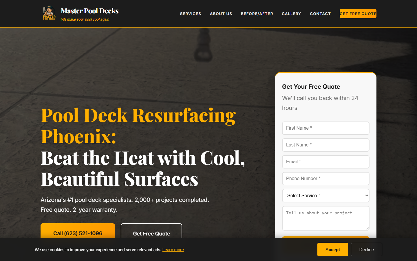 Master Pool Decks - Built by Kronify